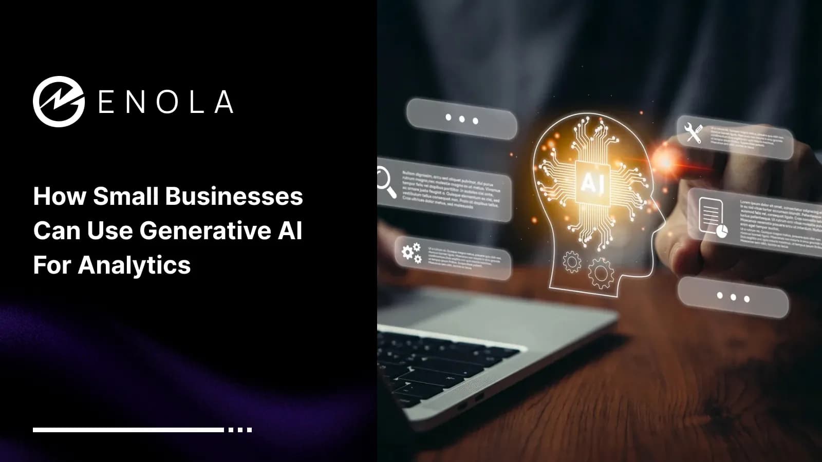 How Small Businesses Can Use Generative AI for Analytics
