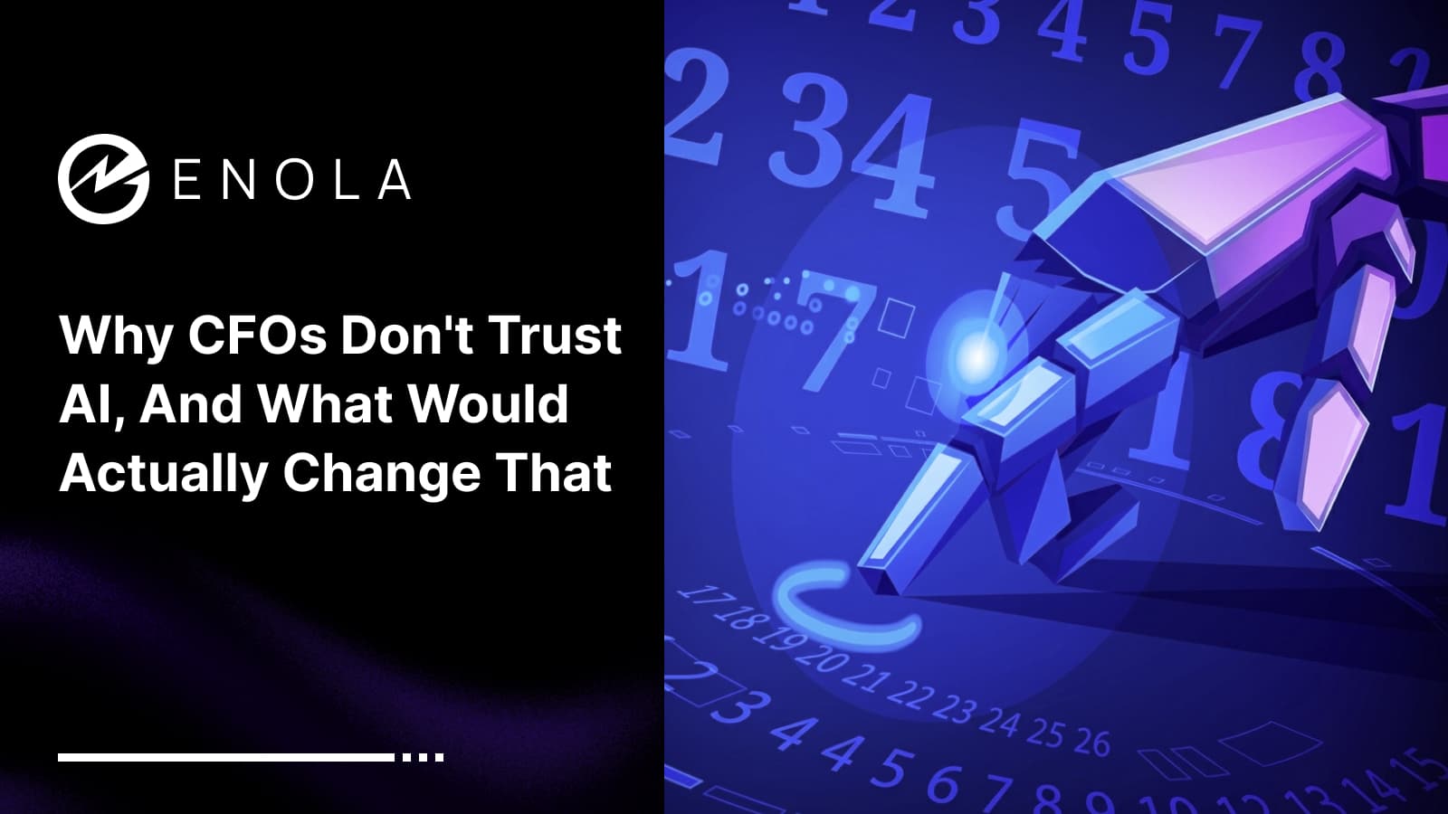 Why CFOs Don’t Trust AI, and What Would Actually Change That